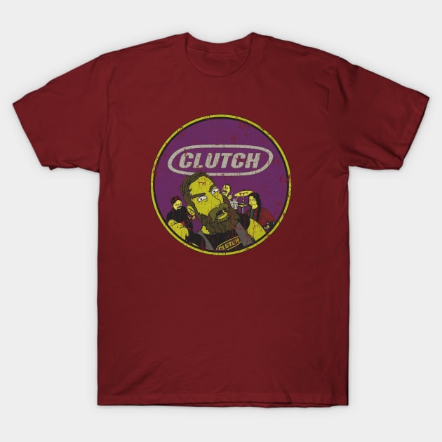 Clutch - Animation Vintage grunge T-Shirt by 14RF